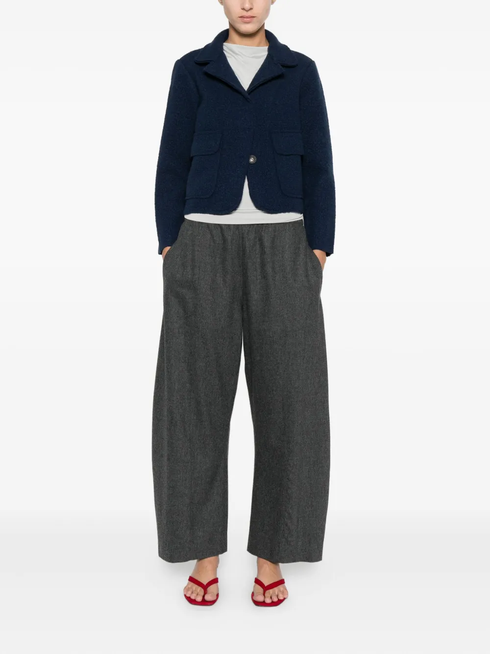 anne claire notched-lapel jacket | Fitted Jackets | Image 2