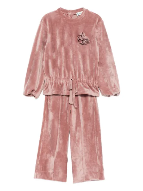 LALALU velvet tracksuit