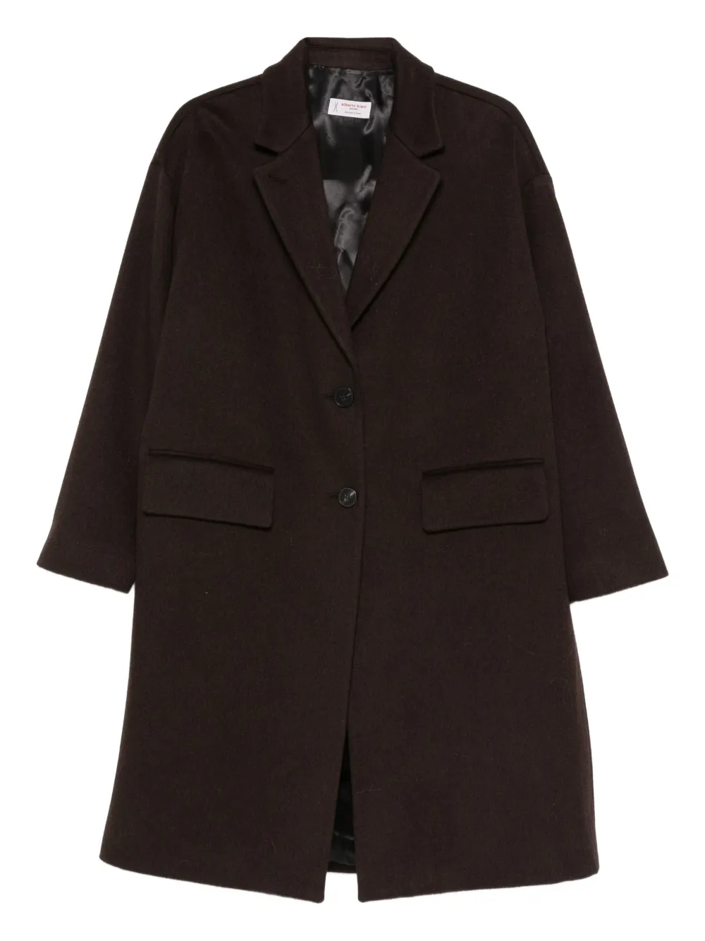 Alberto Biani single-breasted coat | Brown | Image 1