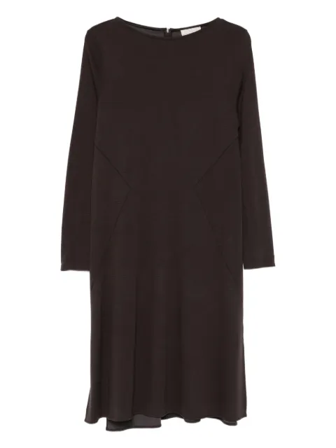Antonelli boat-neck midi dress