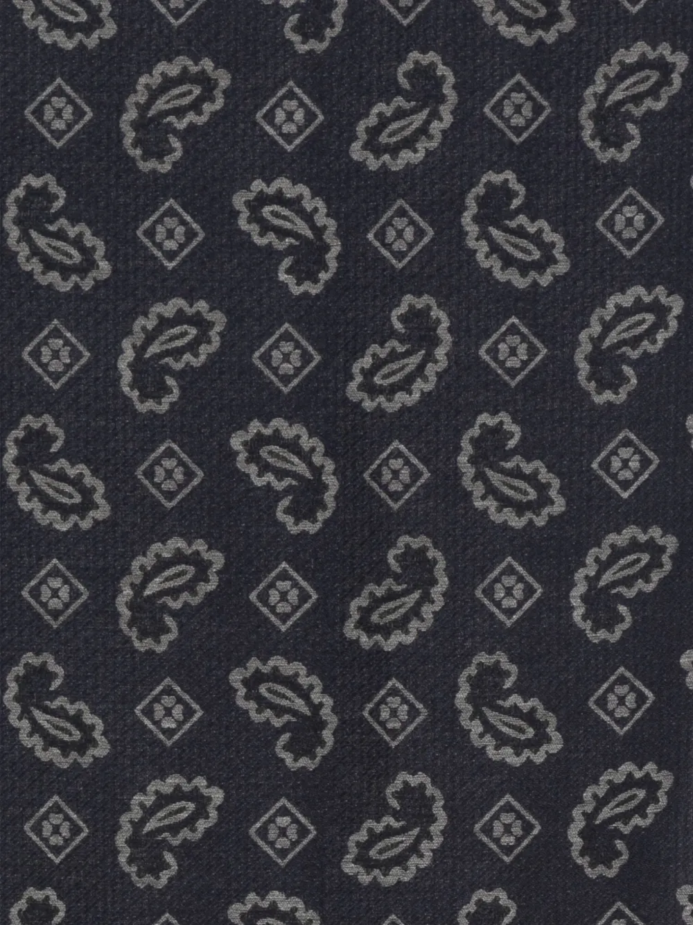 Manuel Ritz paisley-jacquard scarf - Blauw
