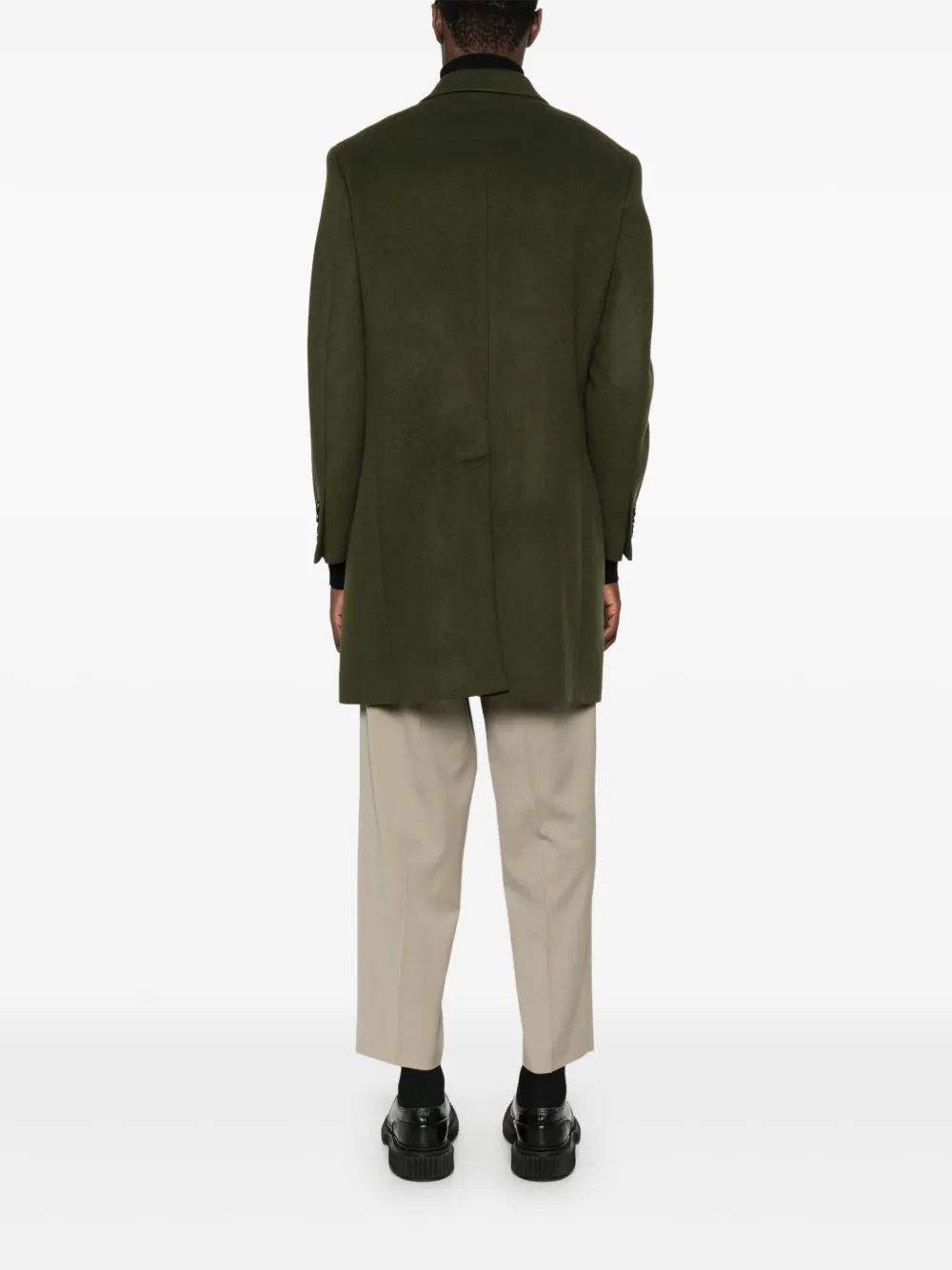 Manuel Ritz Jas met dubbele rij knopen Groen