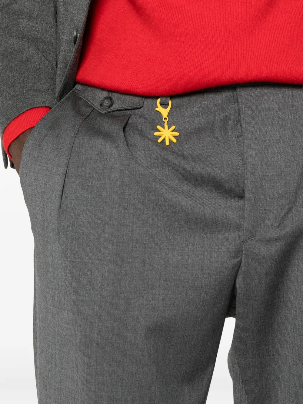 Manuel Ritz Plooibroek Grijs