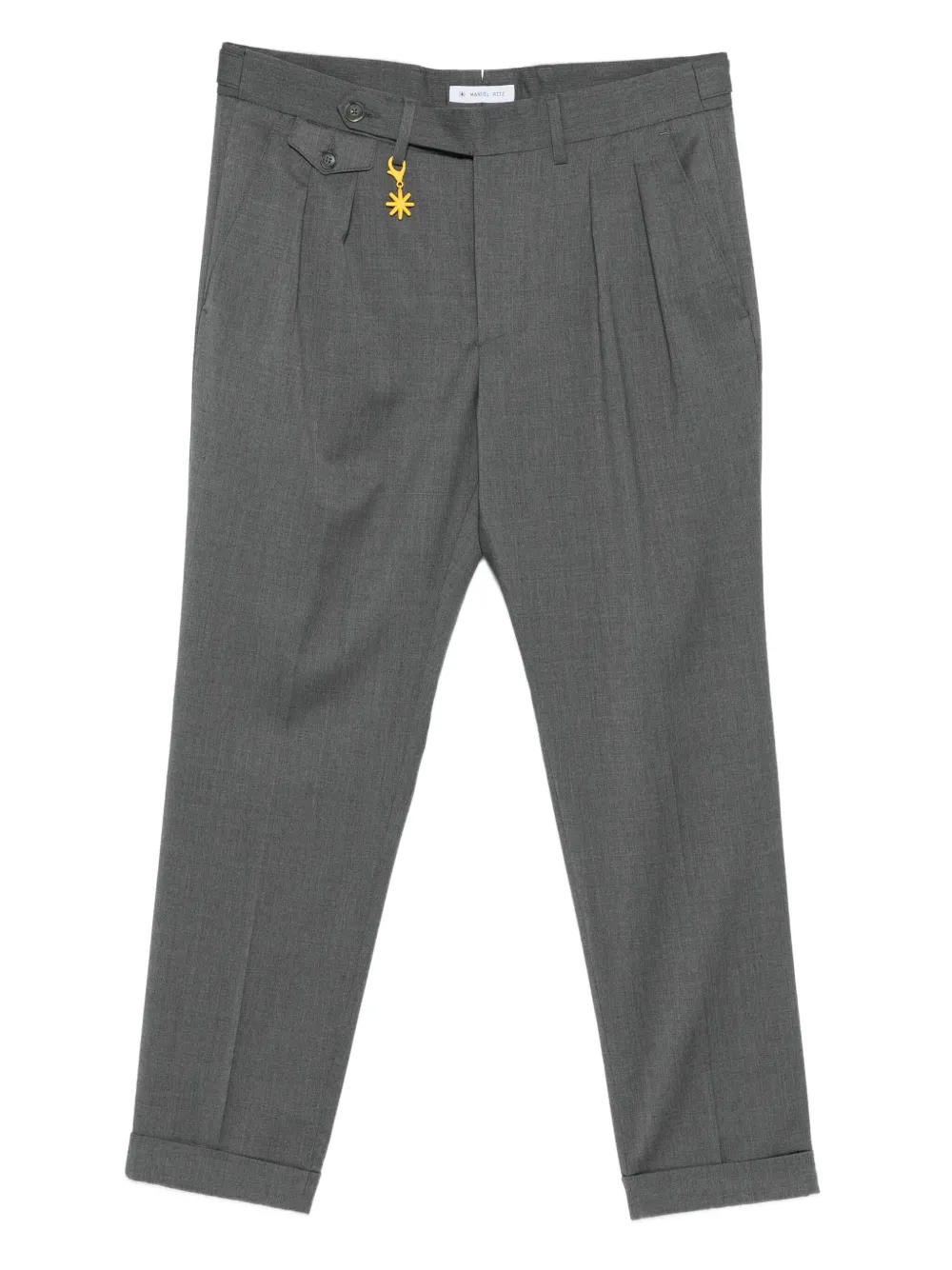 Manuel Ritz pleated trousers | Grey | Image 1