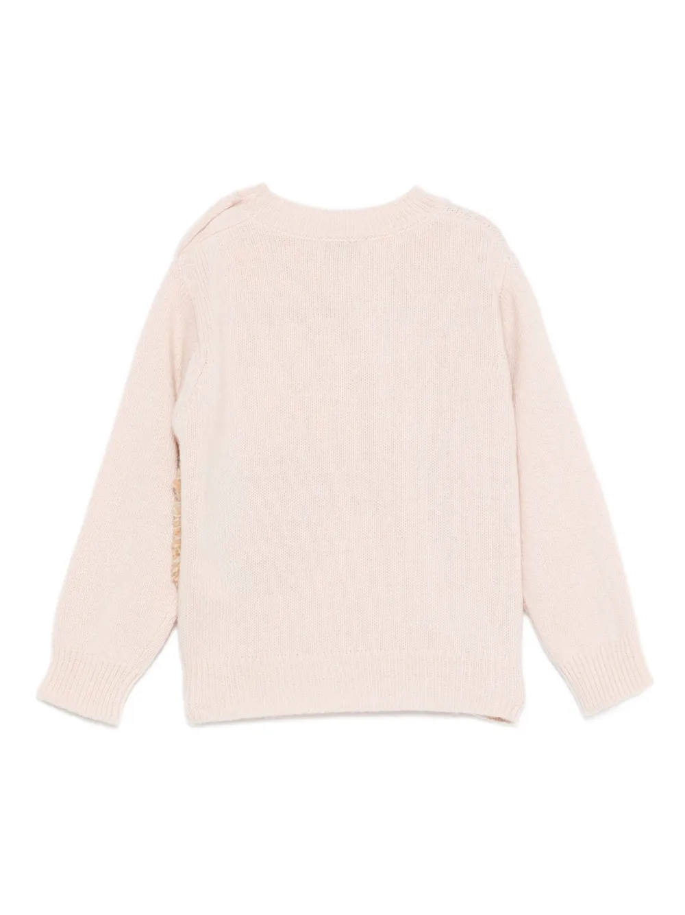 Il Gufo Trui met uil-applicatie Roze