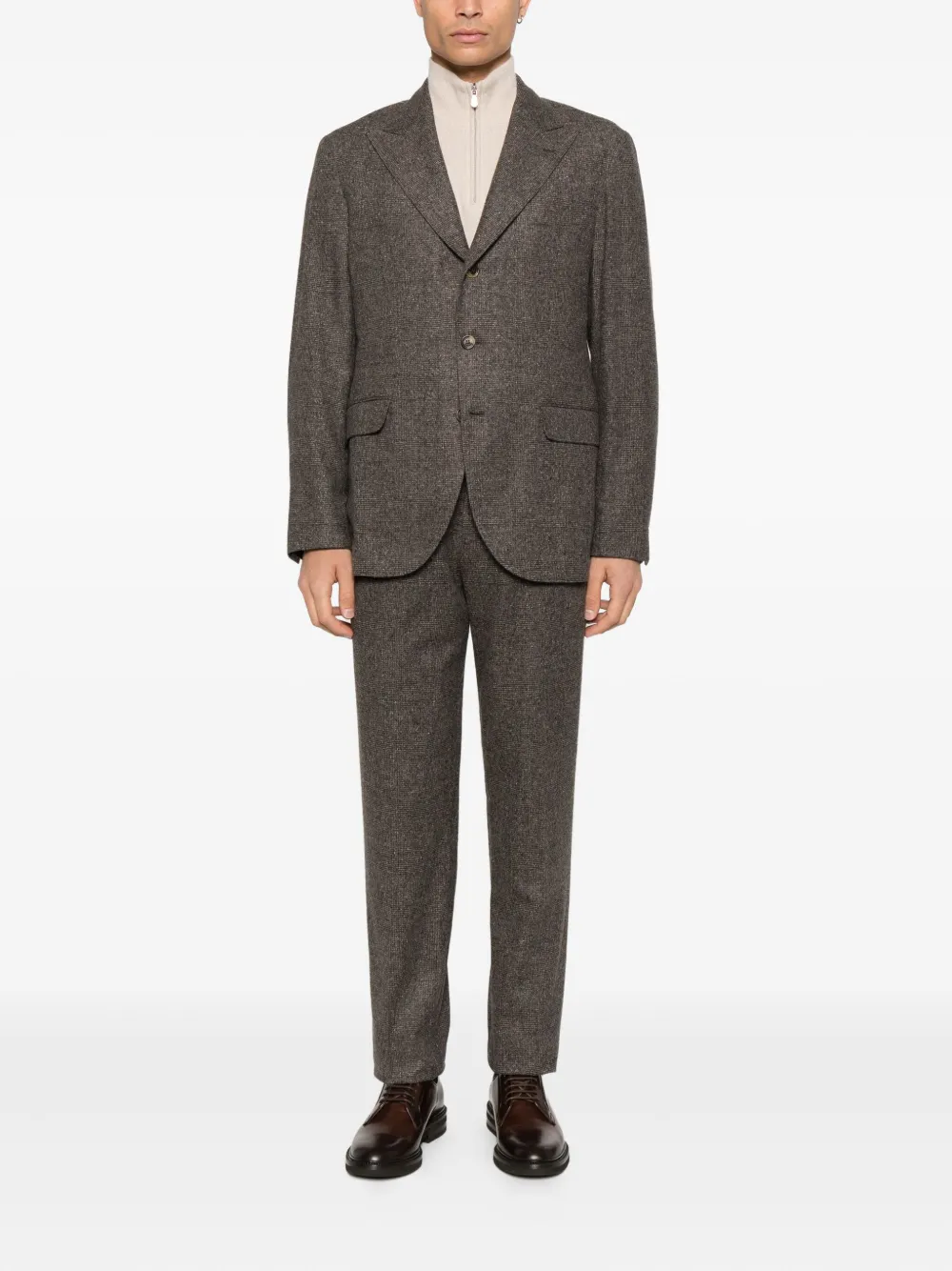 Brunello Cucinelli pocket two-button Suit | Single Breasted Suits | Image 2