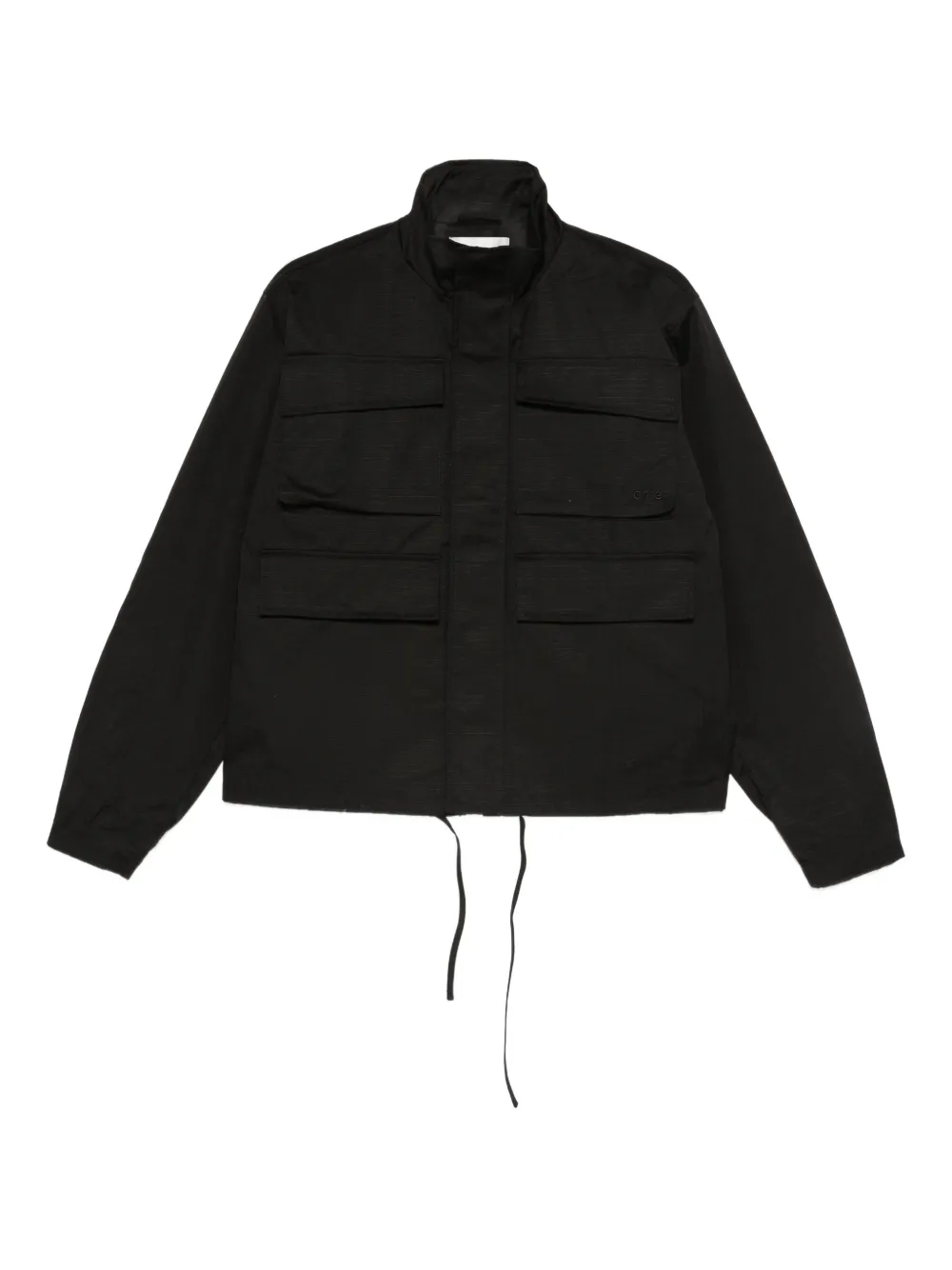 Arte Antwerp flap-pocket drawstring jacket | Black | Image 1