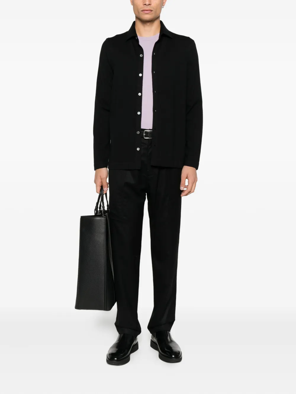 Brunello Cucinelli Broek met zak - Zwart