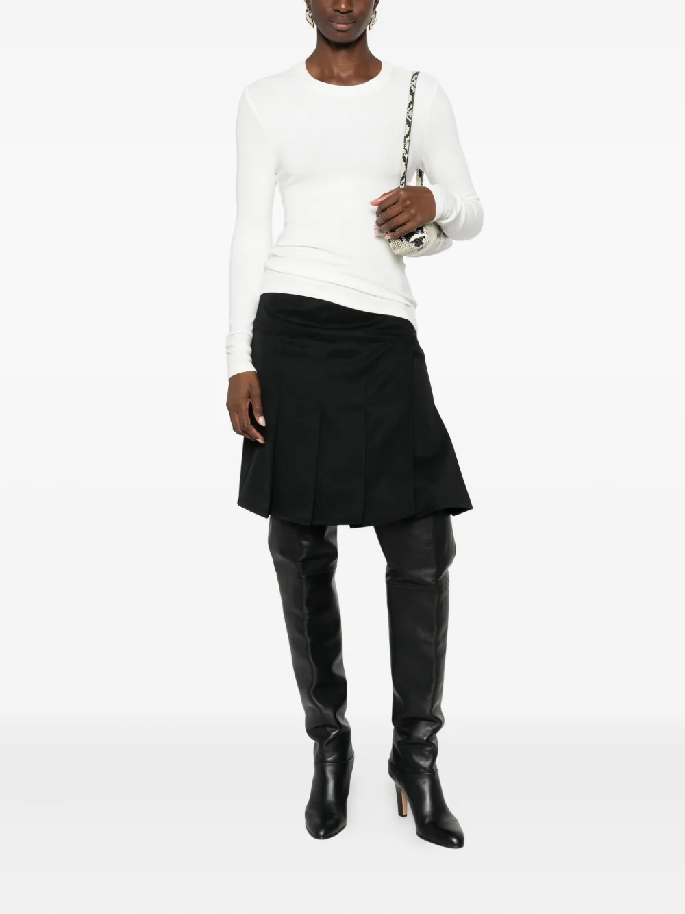 Eleh Bow-embellished Jumper In White