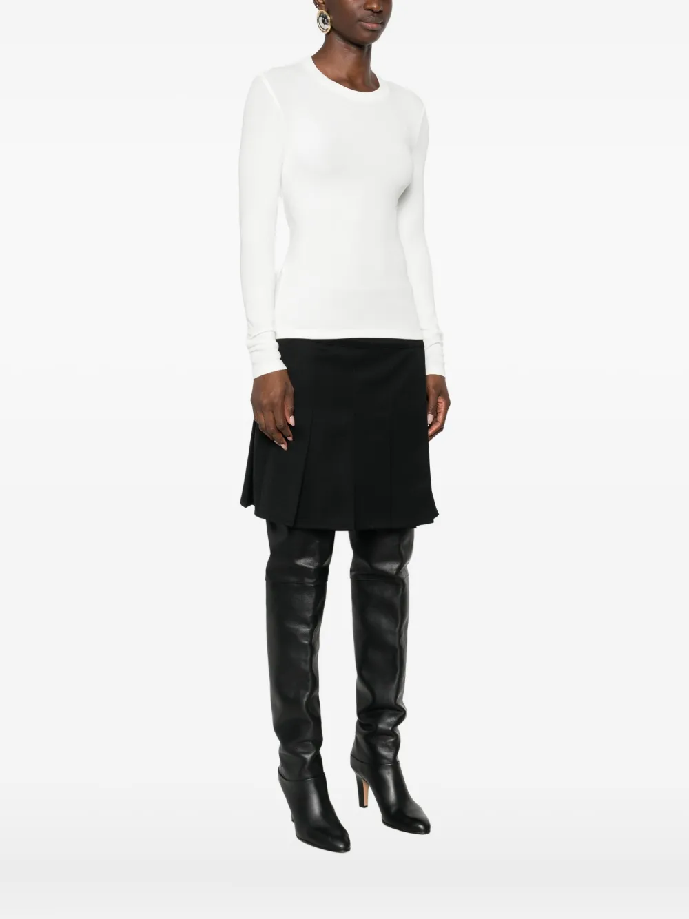 Eleh Bow-embellished Jumper In White