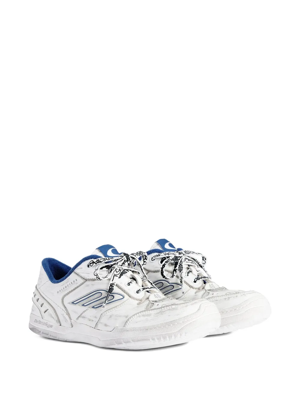 Balenciaga Hamptons Worn-out sneakers Wit