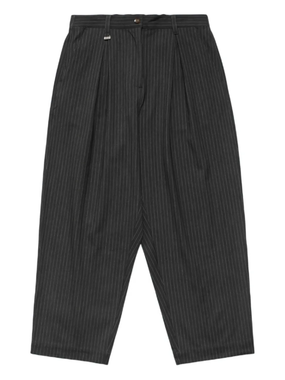 Metalwood Studio pinstriped trousers - Grau
