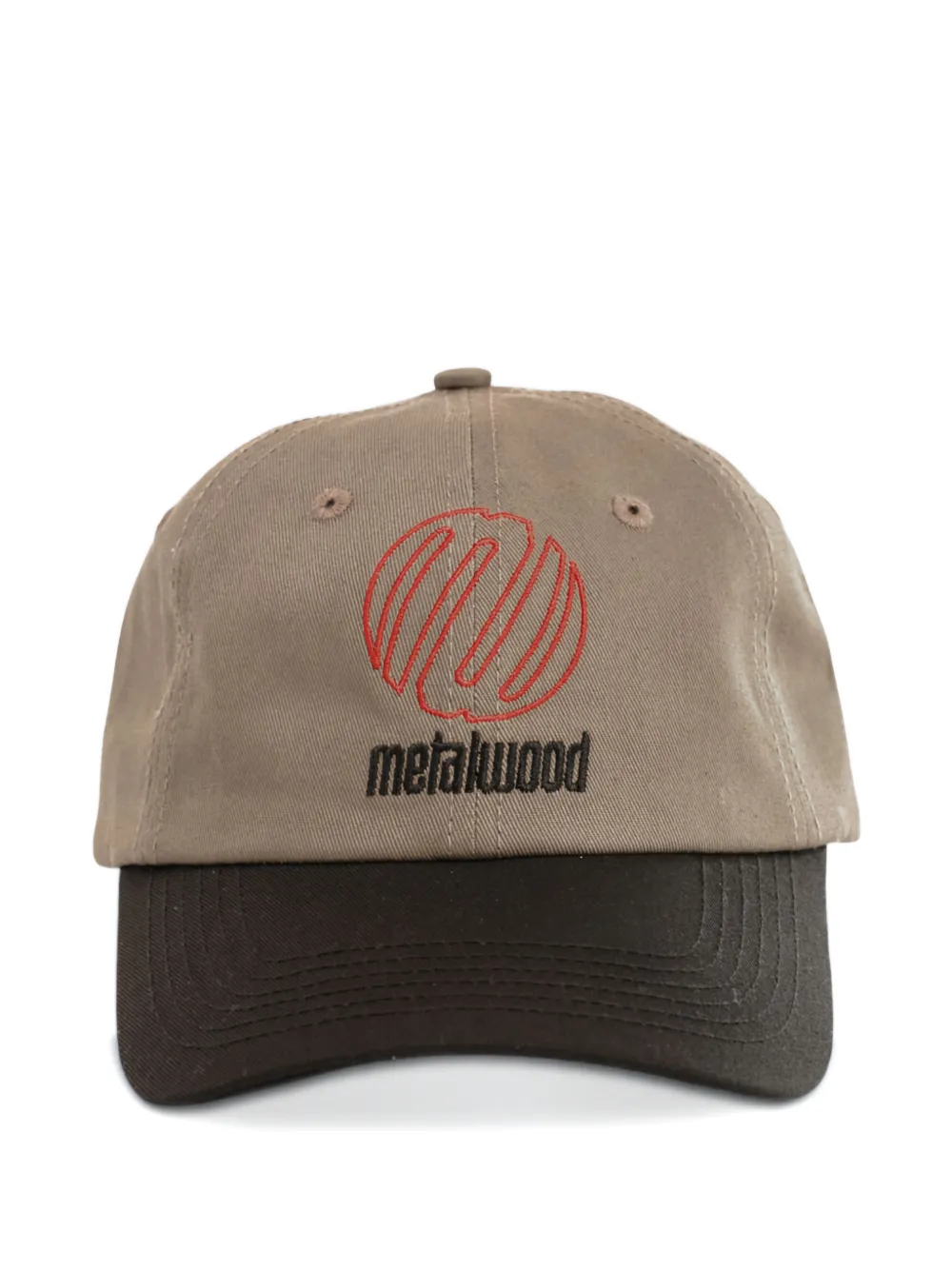 Metalwood Studio Team Logo Dad Cap In Neutral
