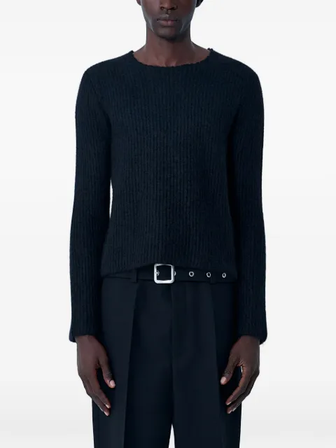 Jil Sander crew-neck ribbed sweater