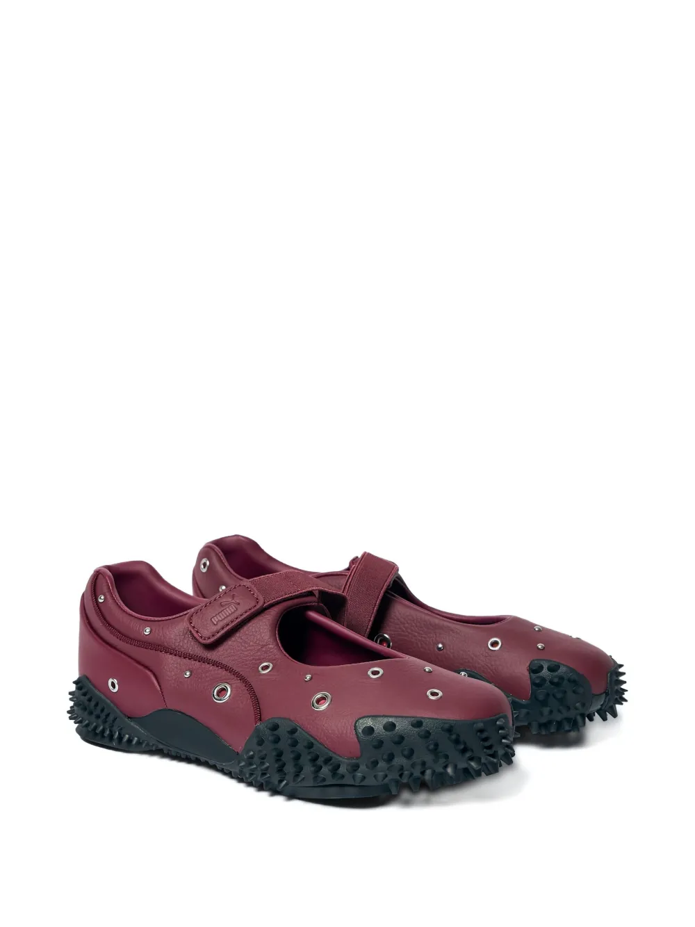 PUMA Mostro Fey sneakers met studs Rood