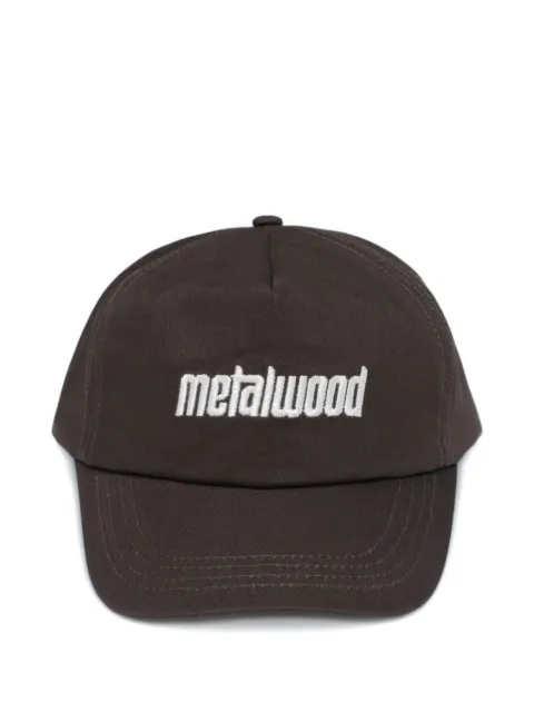 Metalwood Studio logo motif baseball cap