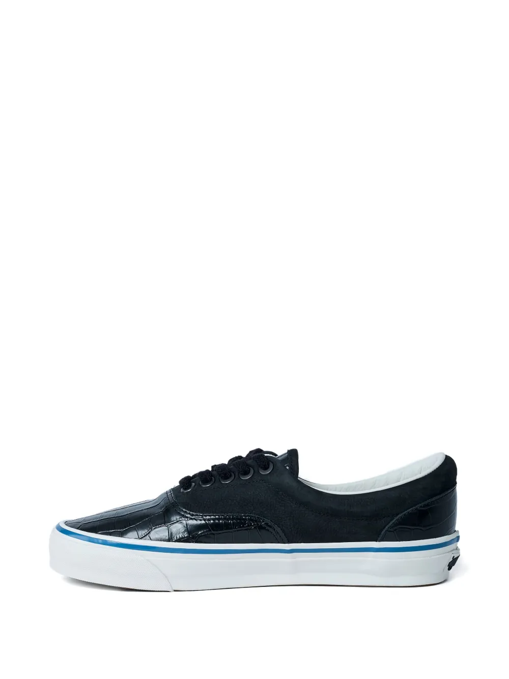 Vans Era 95 Vibram low-top sneakers met krokodillen-reliëf Zwart