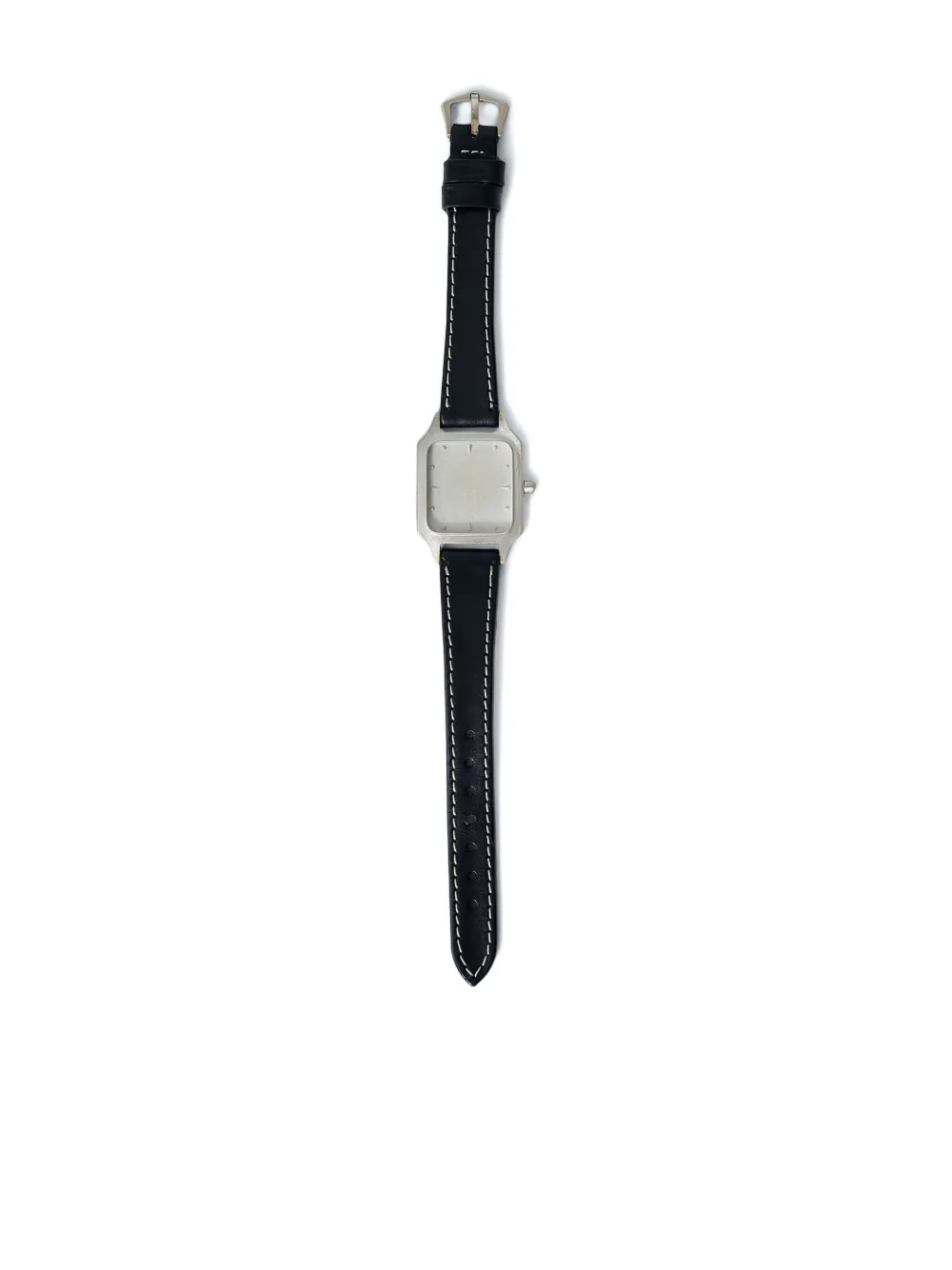 OUR LEGACY No Time Watch leather bracelet - Nero