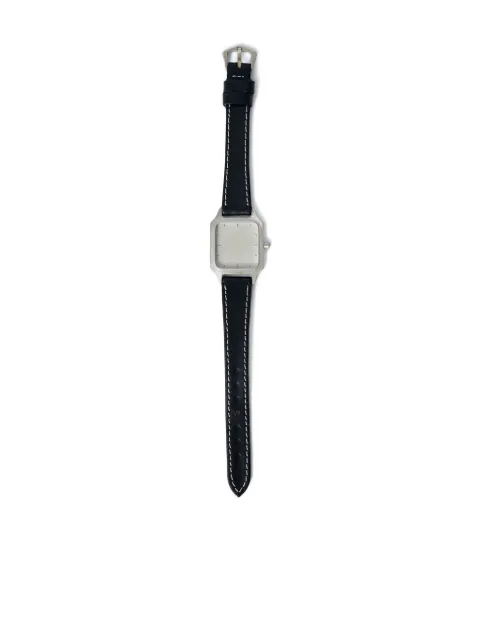 OUR LEGACY No Time Watch leather bracelet