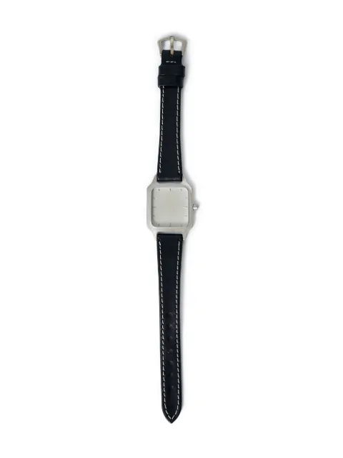 OUR LEGACY No Time Watch leather bracelet