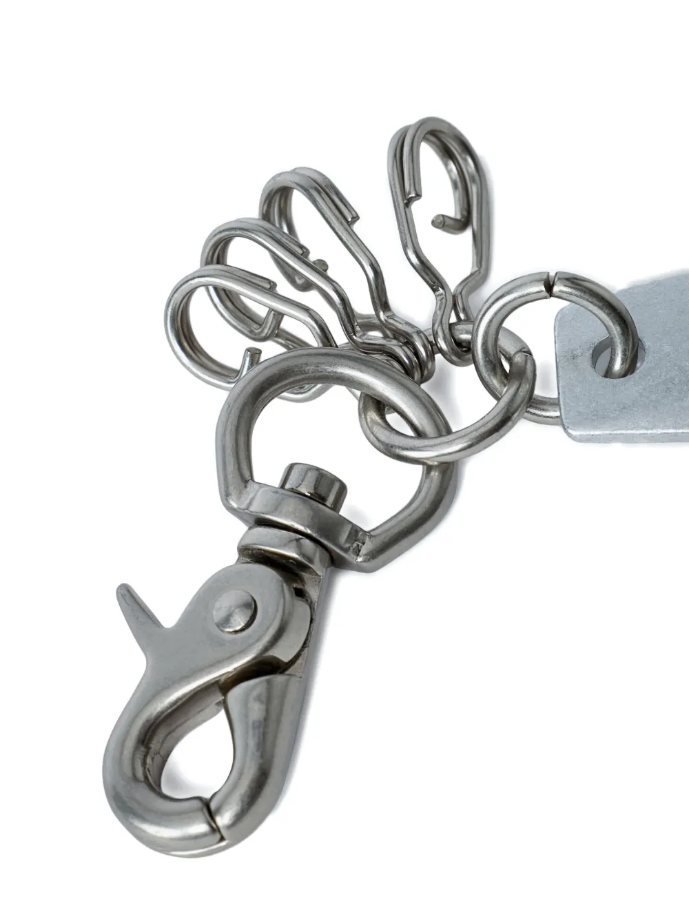 OUR LEGACY Logo Shoehorn Keyring | Silver | FARFETCH CH