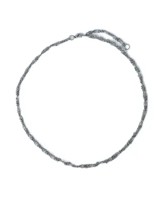 OUR LEGACY Barbwire ネックレス | シルバートーン | FARFETCH JP
