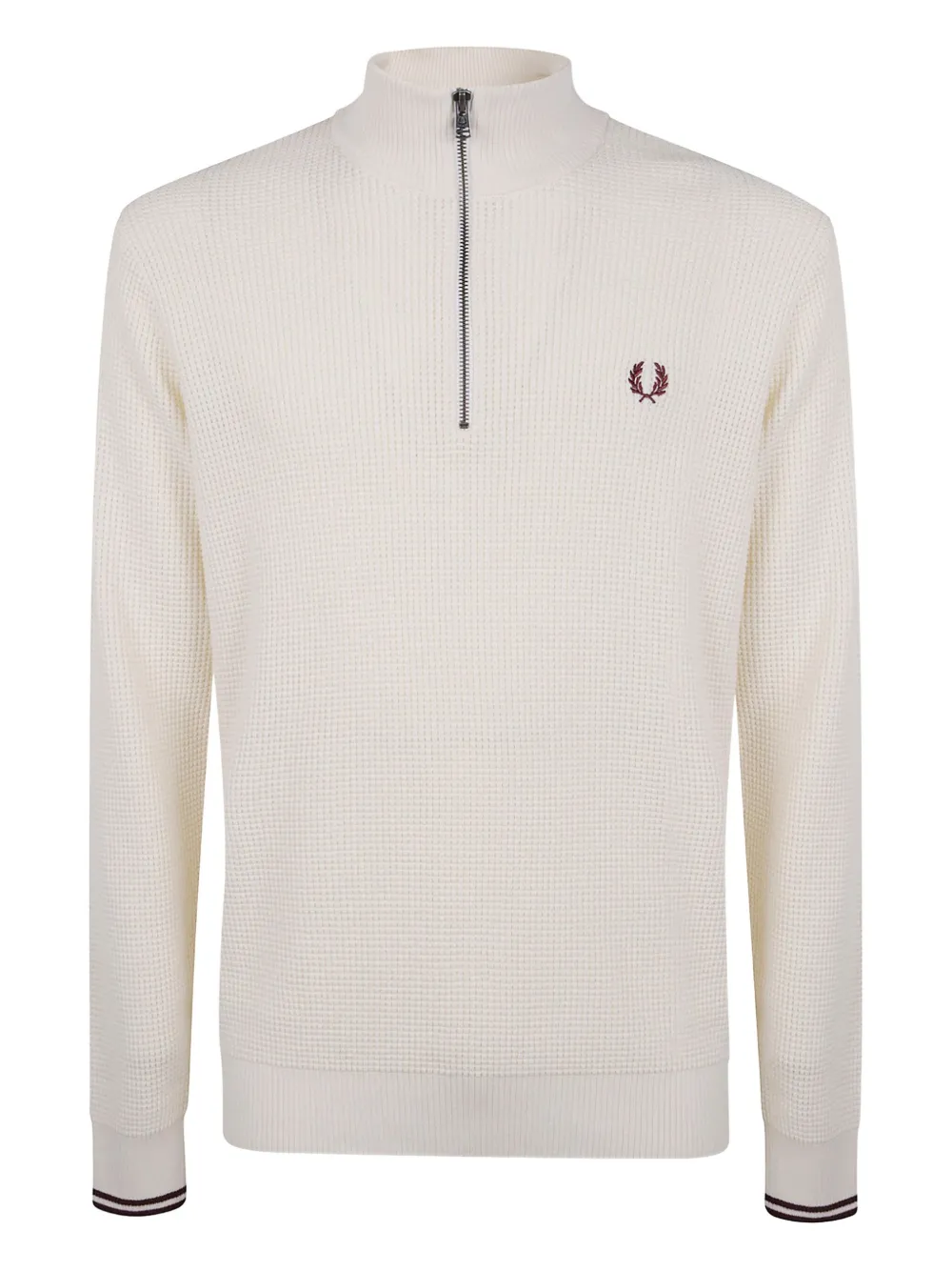Fred Perry jersey con media cremallera | neutro | Image 1