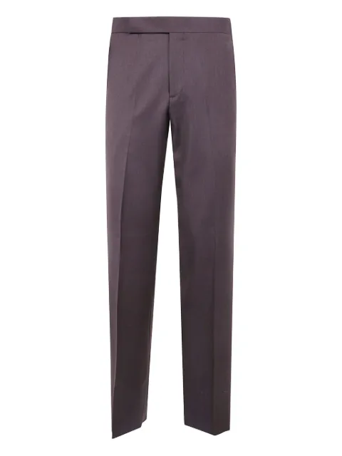Lardini flat-front trousers
