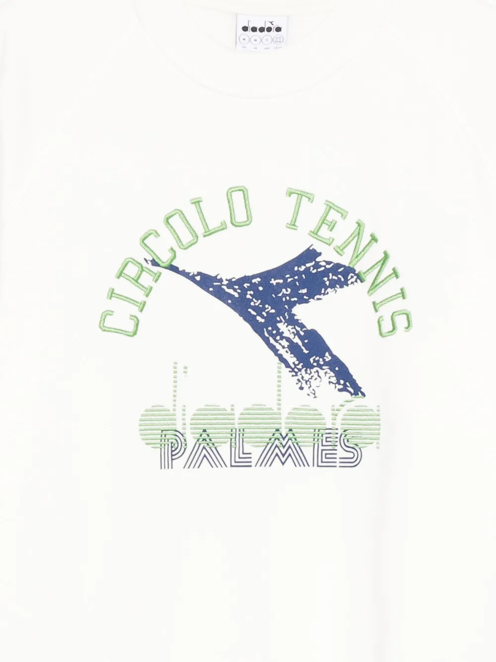 Diadora Sweater met print Wit