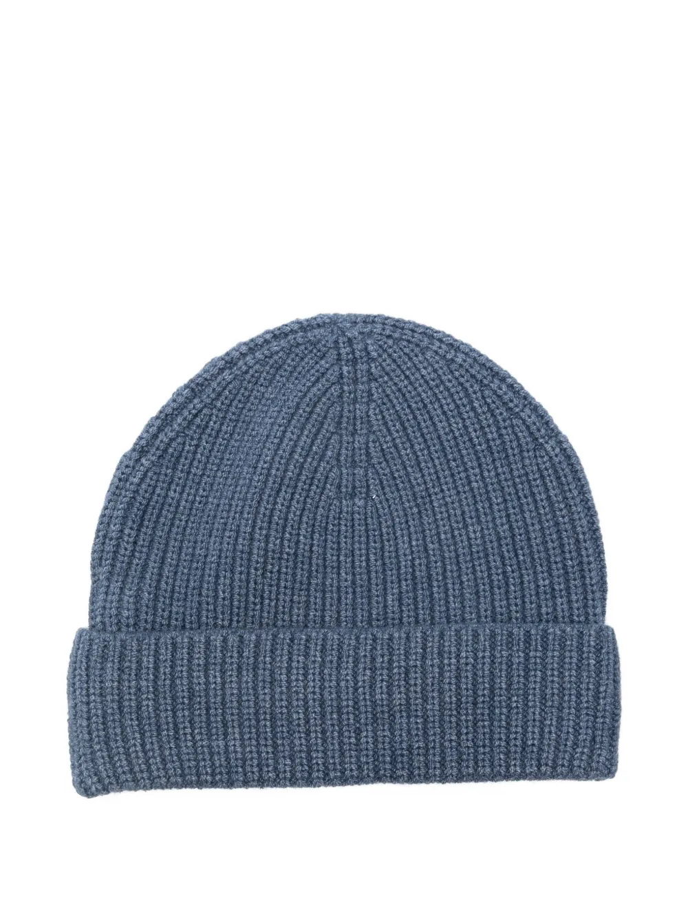 Il Gufo ribbed-knit beanie - Blauw