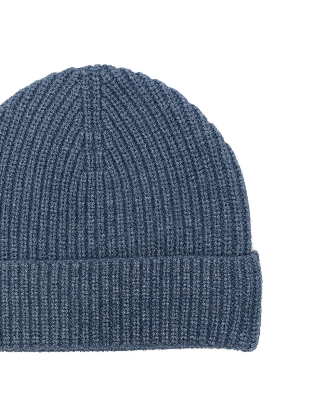 Il Gufo Ribbed-knit Beanie In Blue