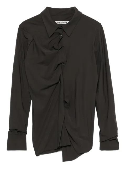 Ottolinger gathered-detail shirt