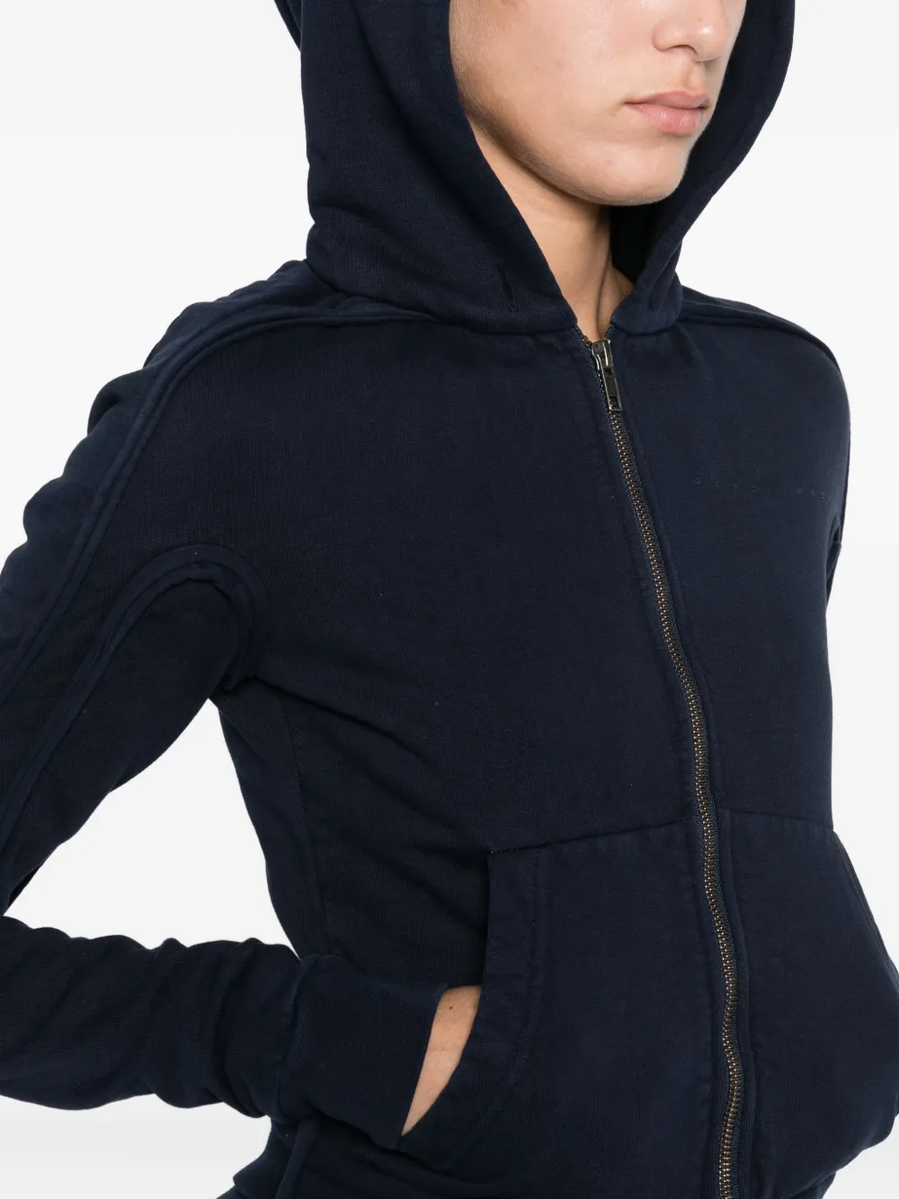 Ottolinger Zip-up Hoodie In Black