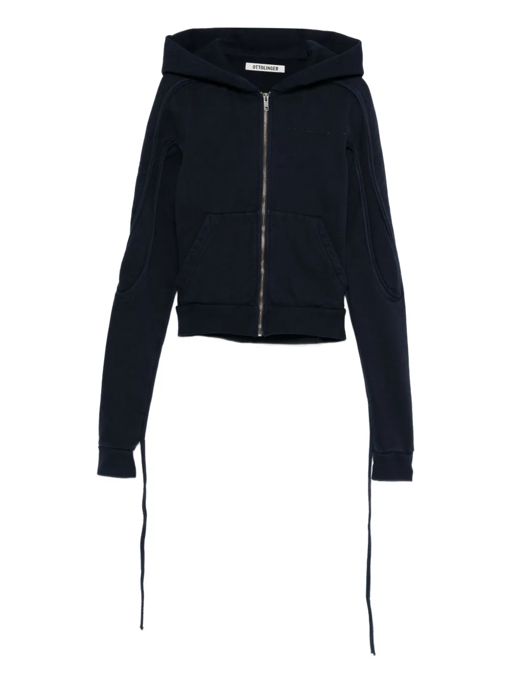 Ottolinger Hoodie met rits Blauw