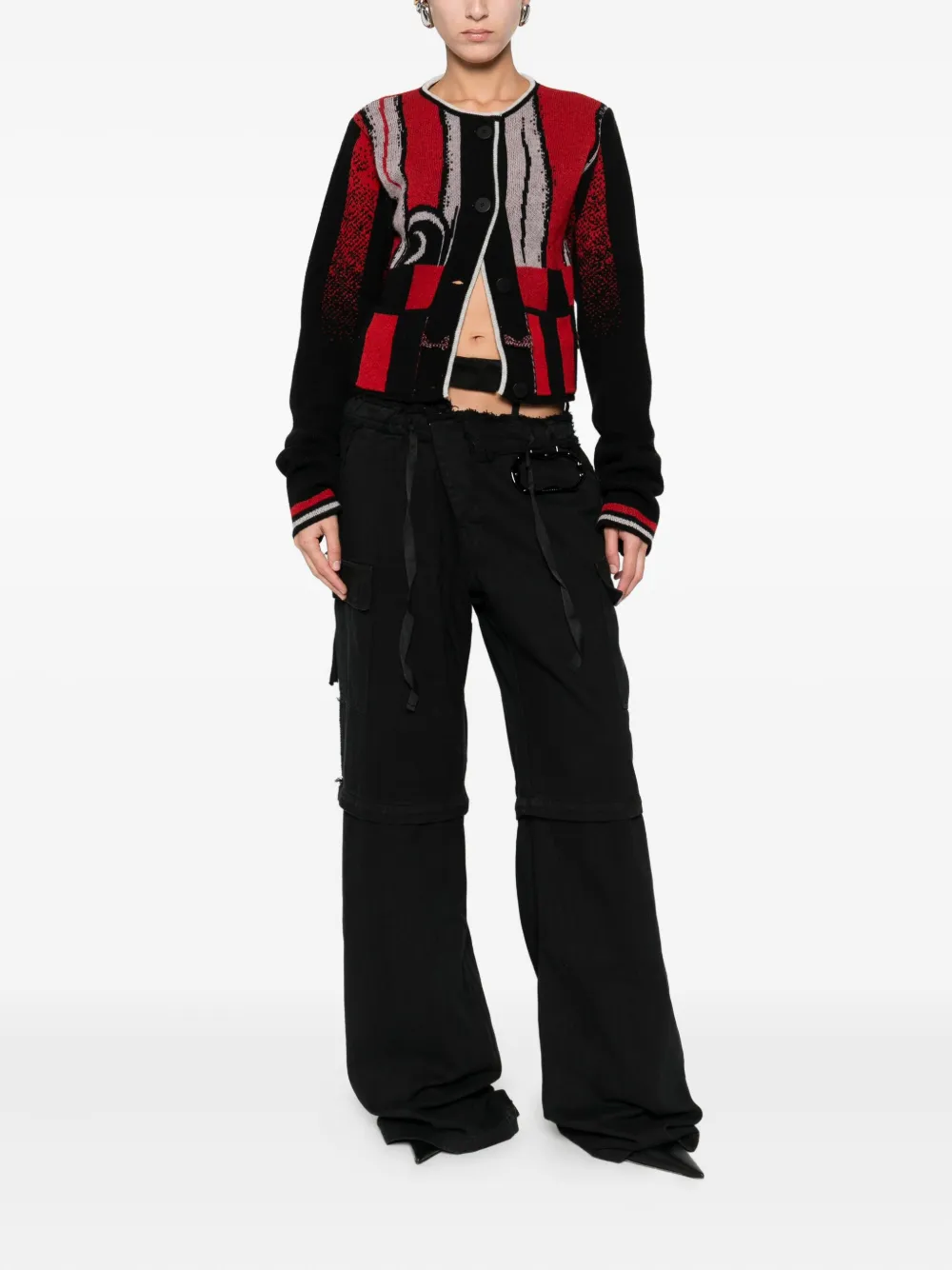 Ottolinger abstract-pattern cardigan | Cardigans | Image 2