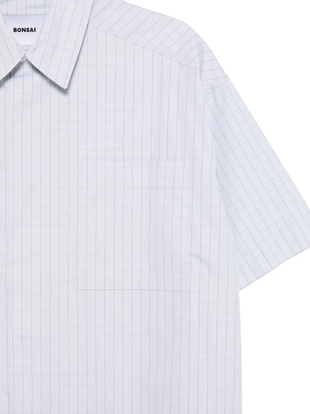 Bonsai Geruit overhemd Grijs