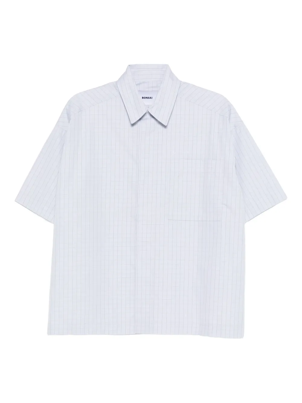 Bonsai camisa con cuadros estampados | gris | Image 1
