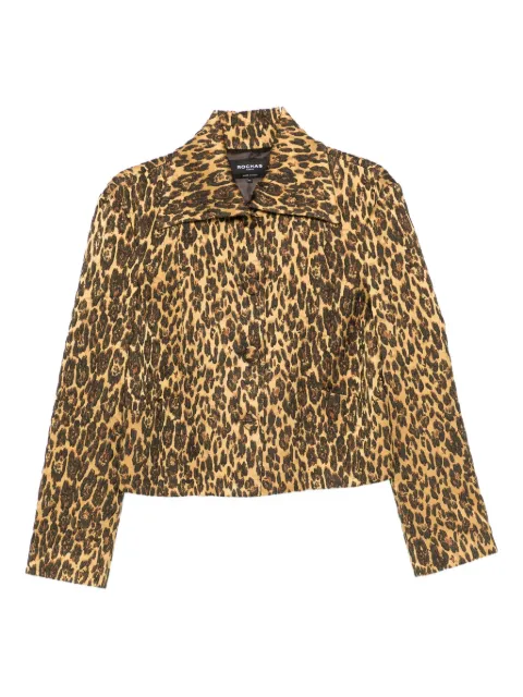 Rochas animal-print jacket