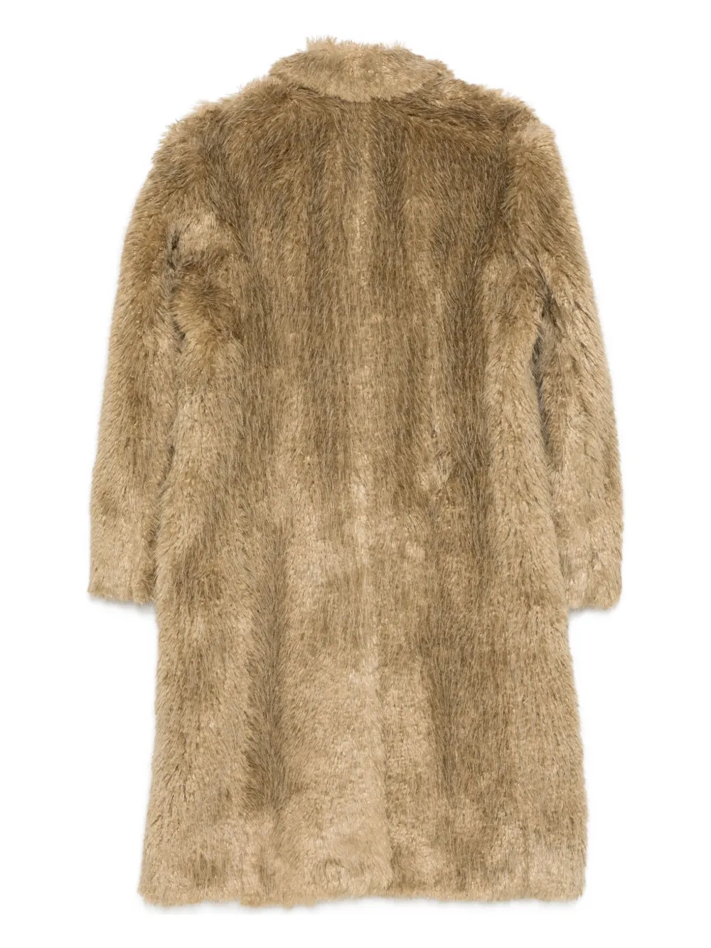 Andersson Bell Fields Faux-fur Coat In Brown