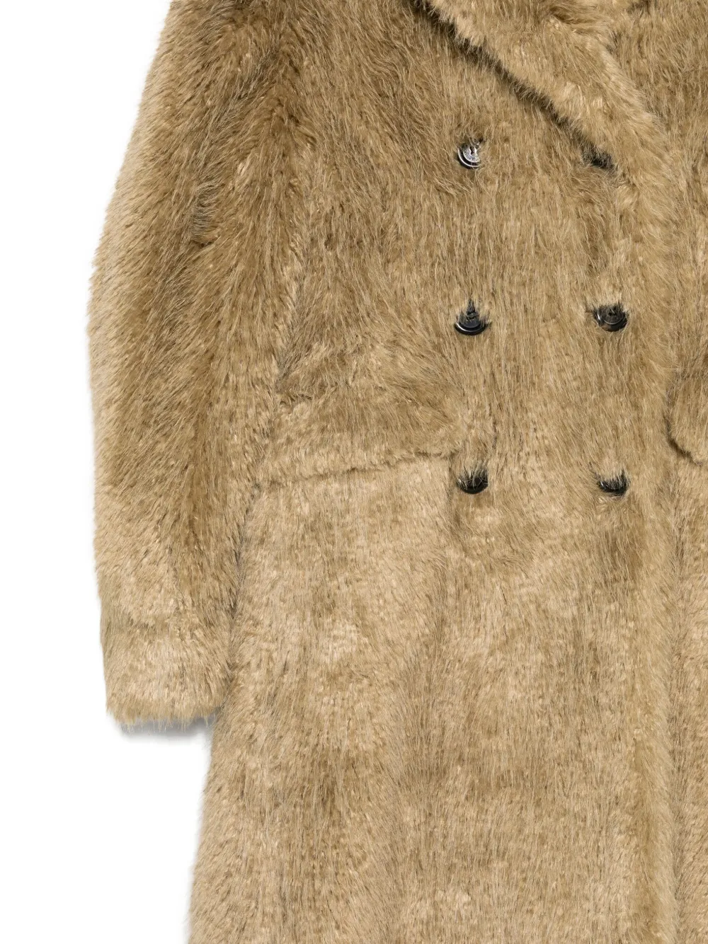 Andersson Bell Fields Faux-fur Coat In Brown