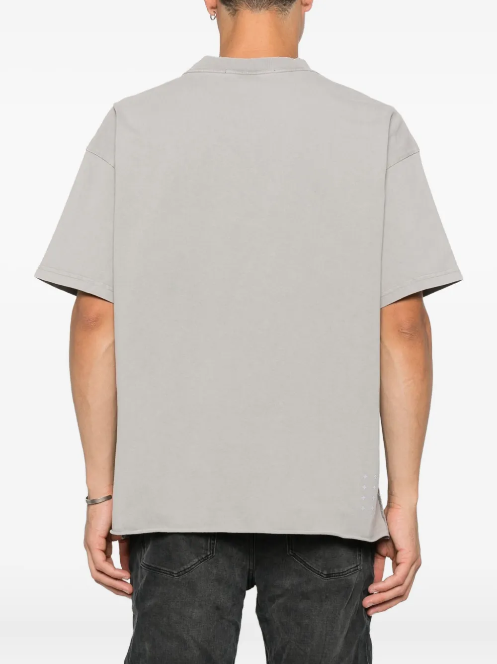 Ksubi Blasted Ekcess T-shirt Grijs