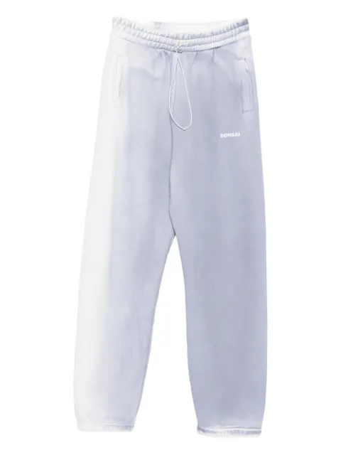 Bonsai spray-effect logo track pants 