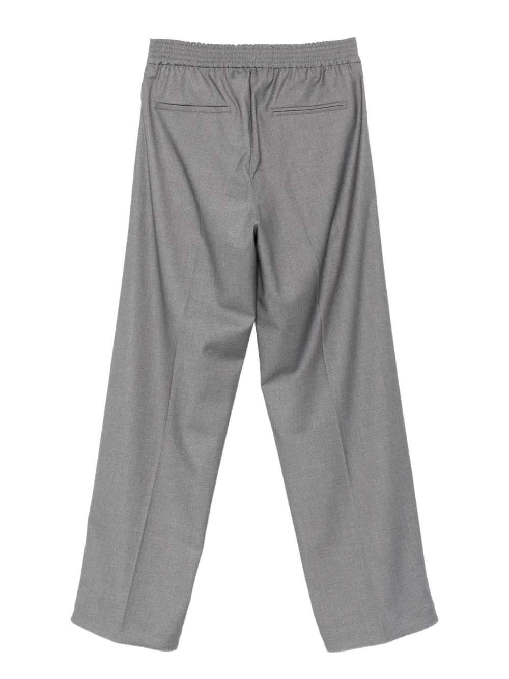 Bonsai Broek met geplooid detail - Grijs