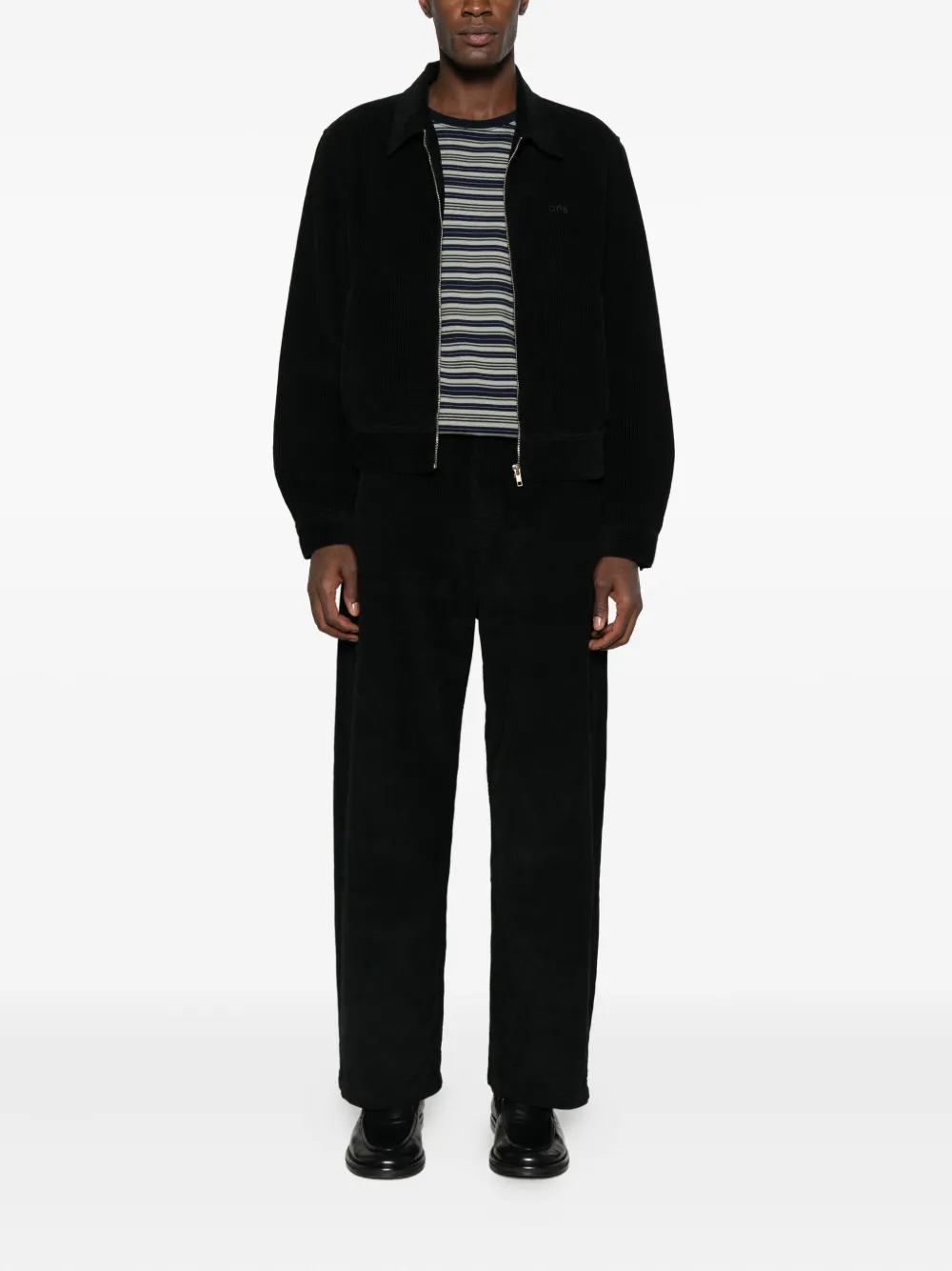 Arte Antwerp Corduroy Pants In Black
