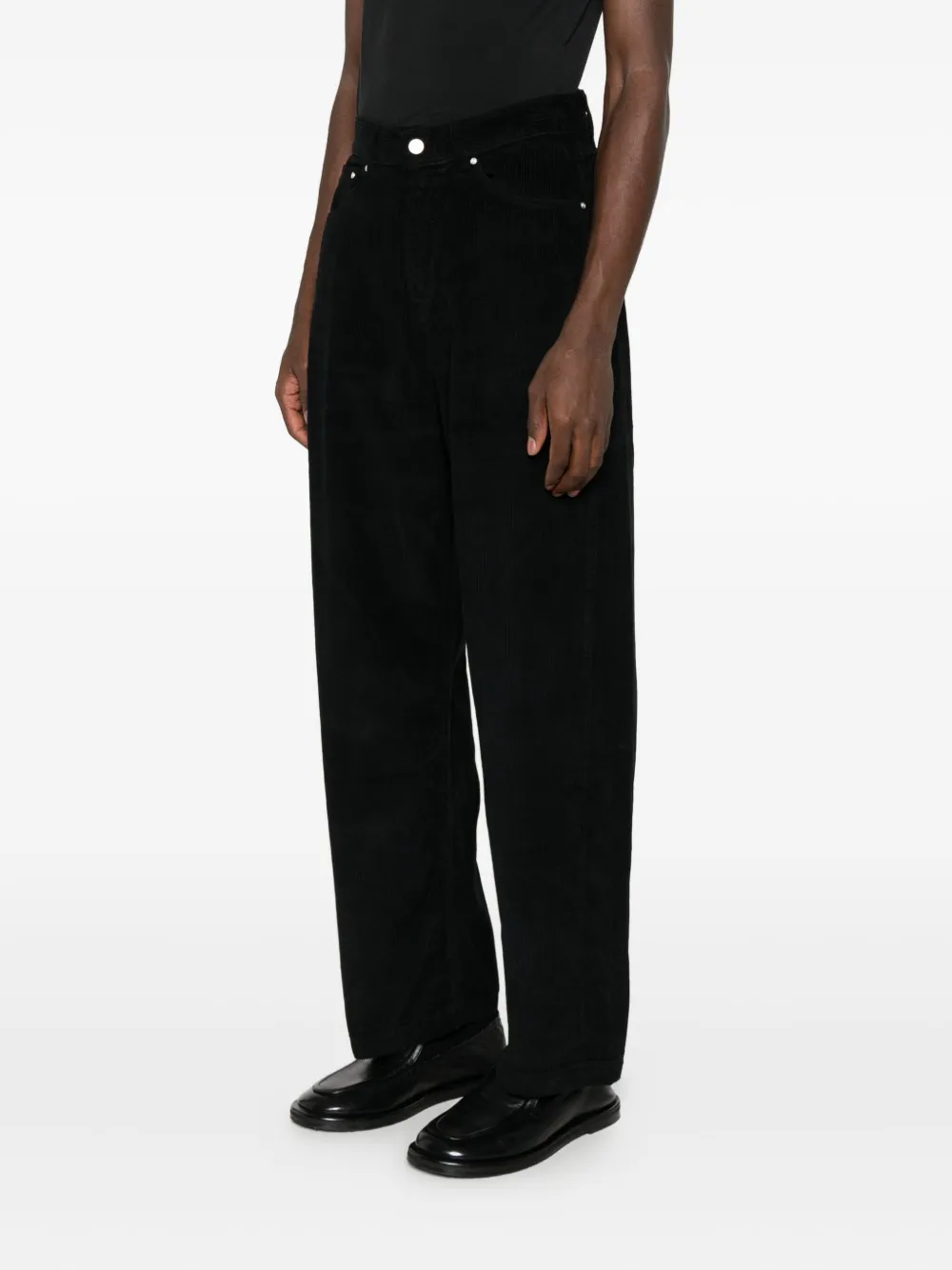 Arte Antwerp Corduroy Pants In Black