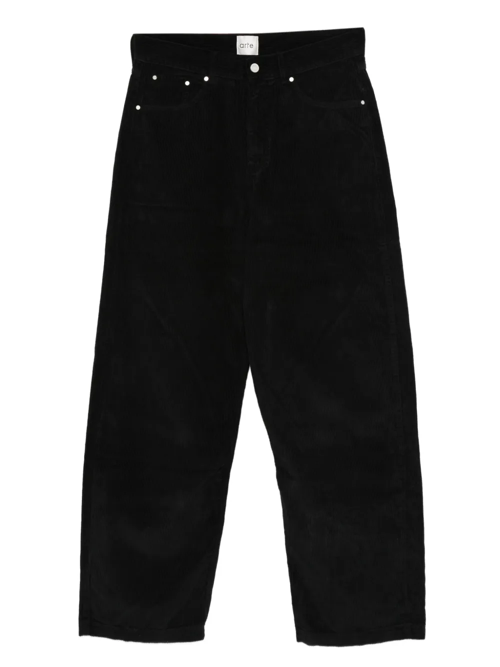 Arte Antwerp corduroy pants | Black | Image 1