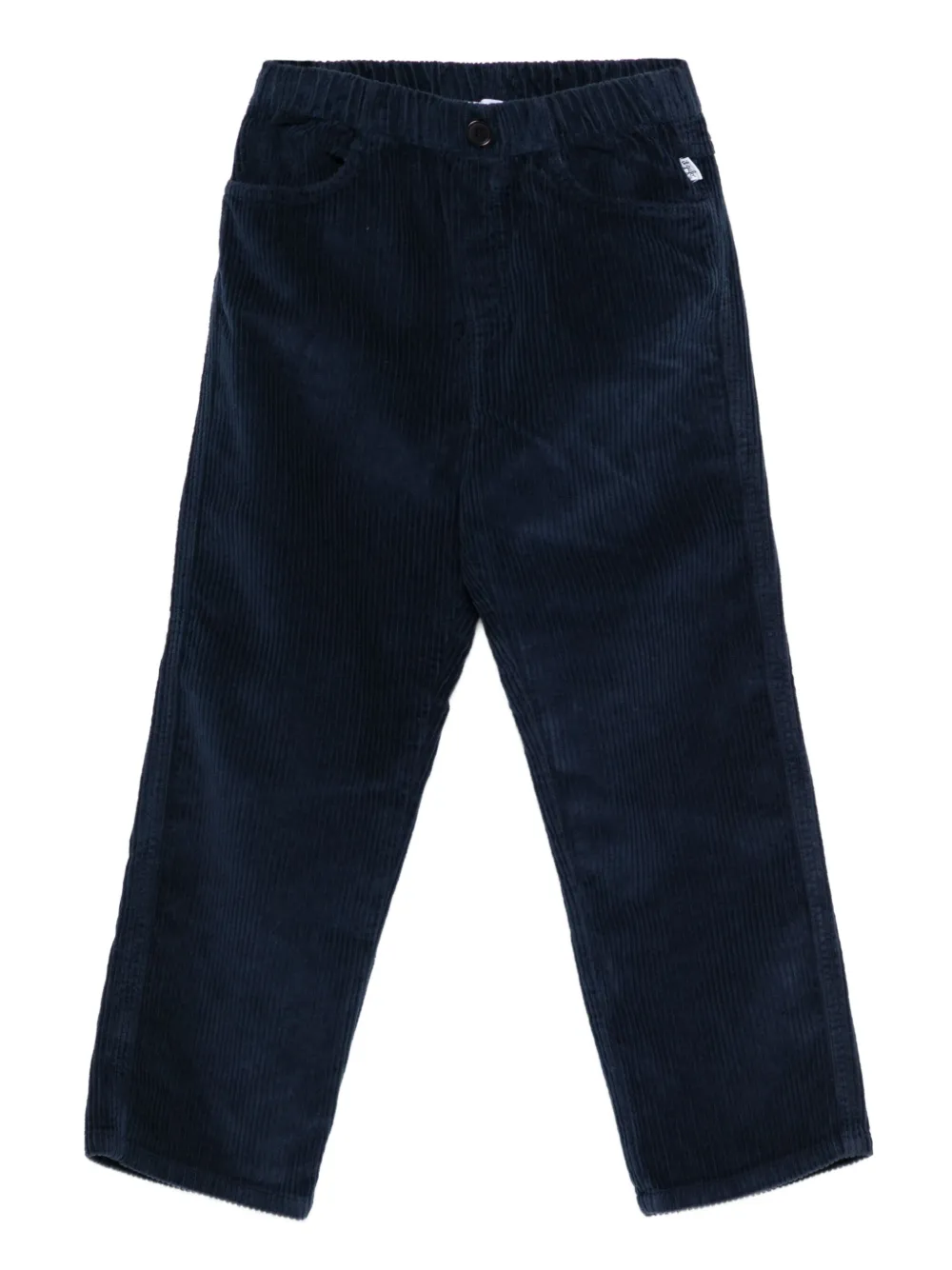 Il Gufo corduroy straight-leg trousers | Blue | Image 1