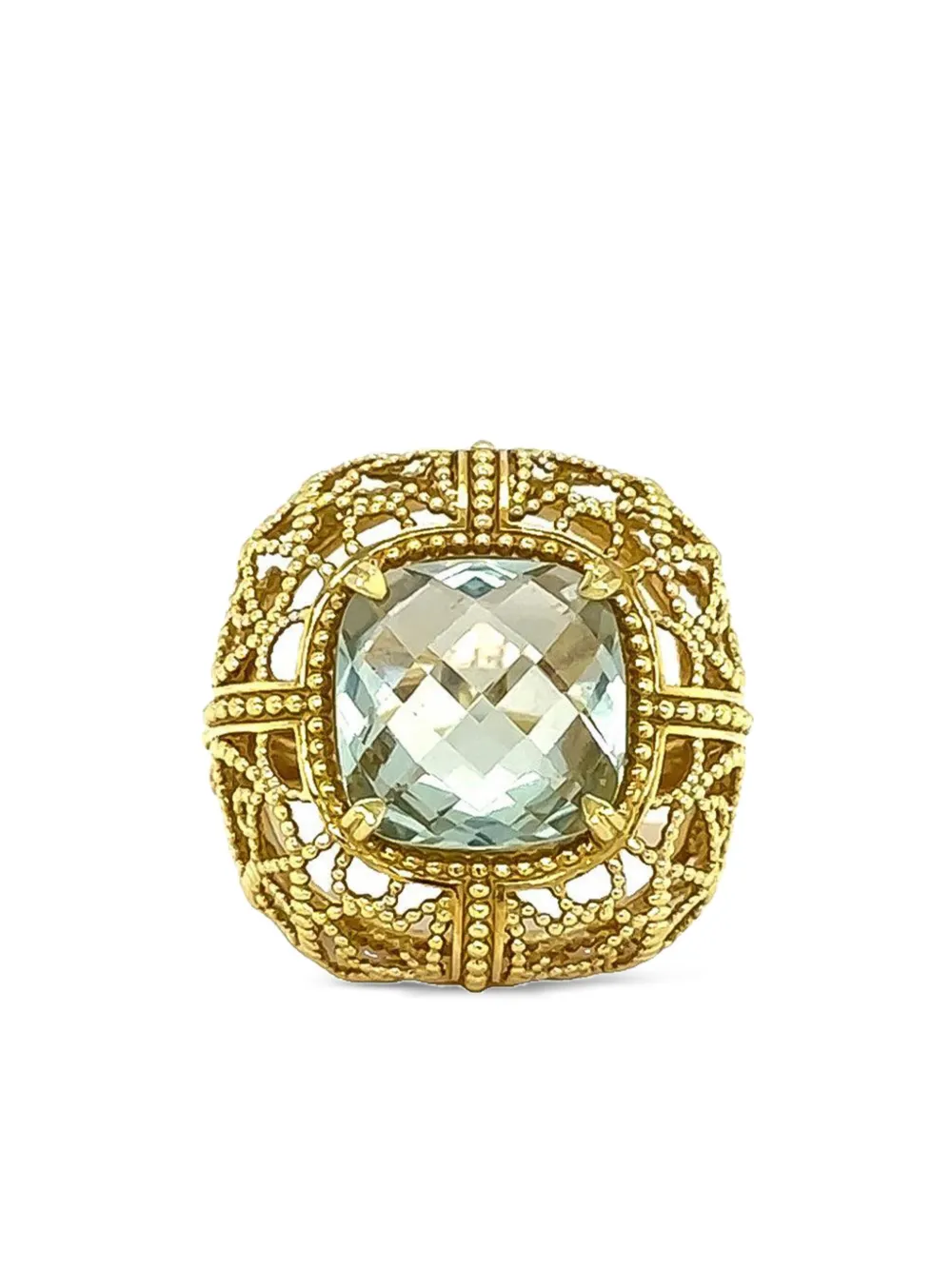 Lisa Nik anillo en oro amarillo de 18kt con cuarzo | dorado | Image 1