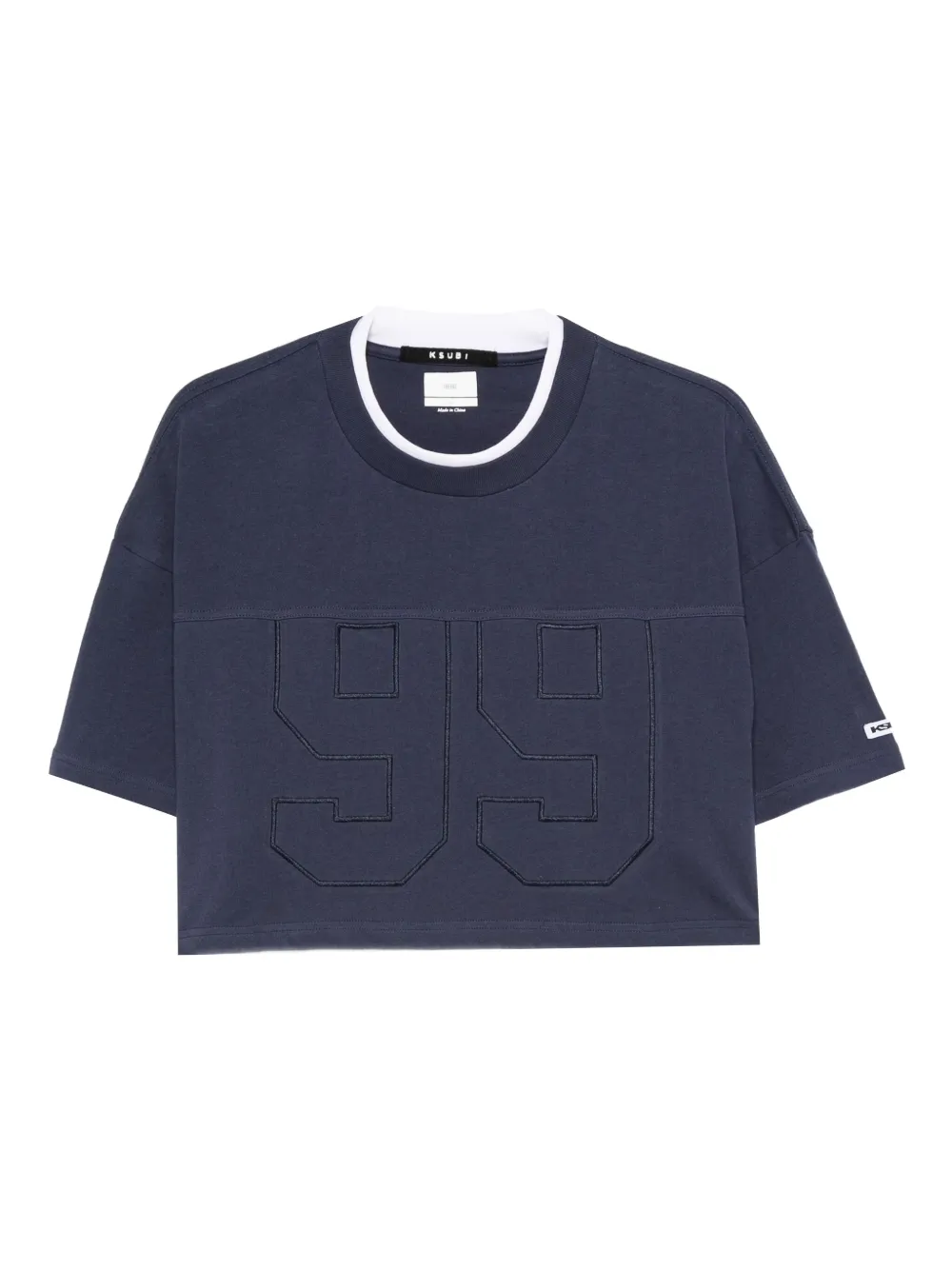 Ksubi playera corta 99 Boyfriend | azul | Image 1