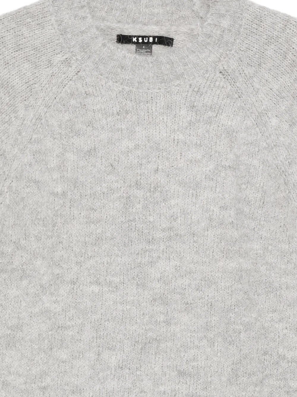 Ksubi Patch-detail Sweater In Gray